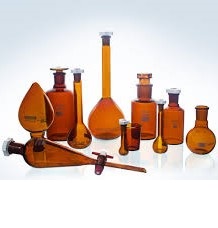 amber glasswares